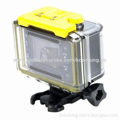 Waterproof Sports DVR Camera with Full HD, 8x Digital Zoom